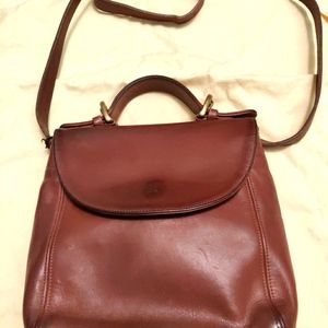 Treasure find! Vintage Coach crossbody/top handle